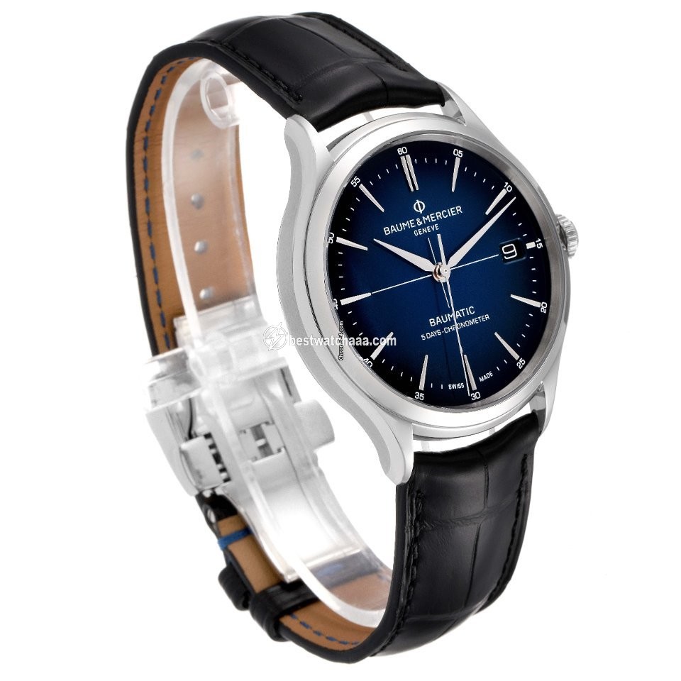 IMG_9081 Baume & Mercier Clifton Mens watch Unisex Automatic Steel M0A10467 Replica 4