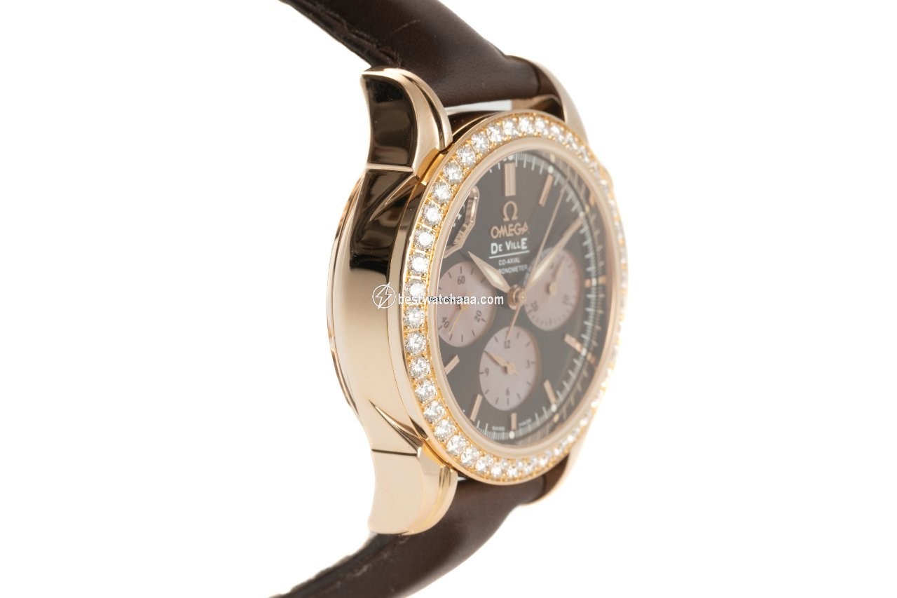 IMG_9081 Omega De Ville Co-Axial Womens watch Automatic Yellow gold 4677.60.37 Replica 4
