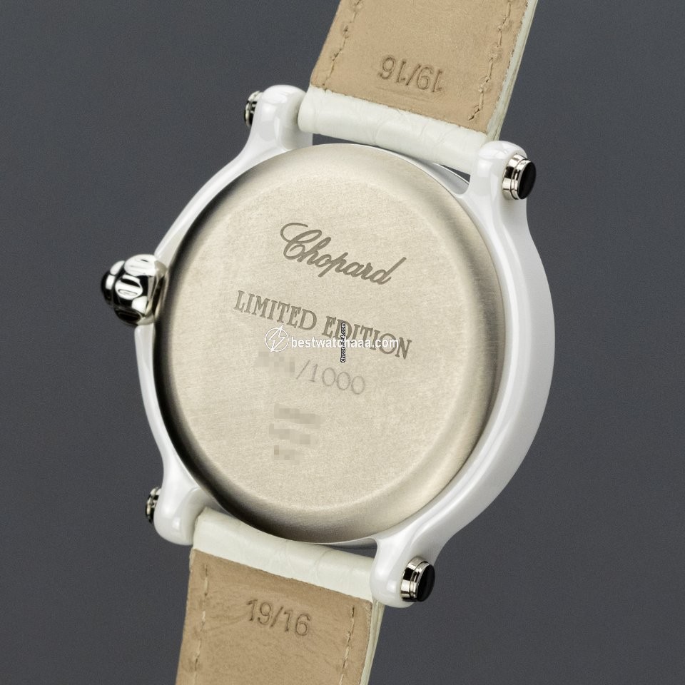 IMG_9081 Chopard Happy Sport Womens watch Quartz Ceramic 288507-9012 Replica 4