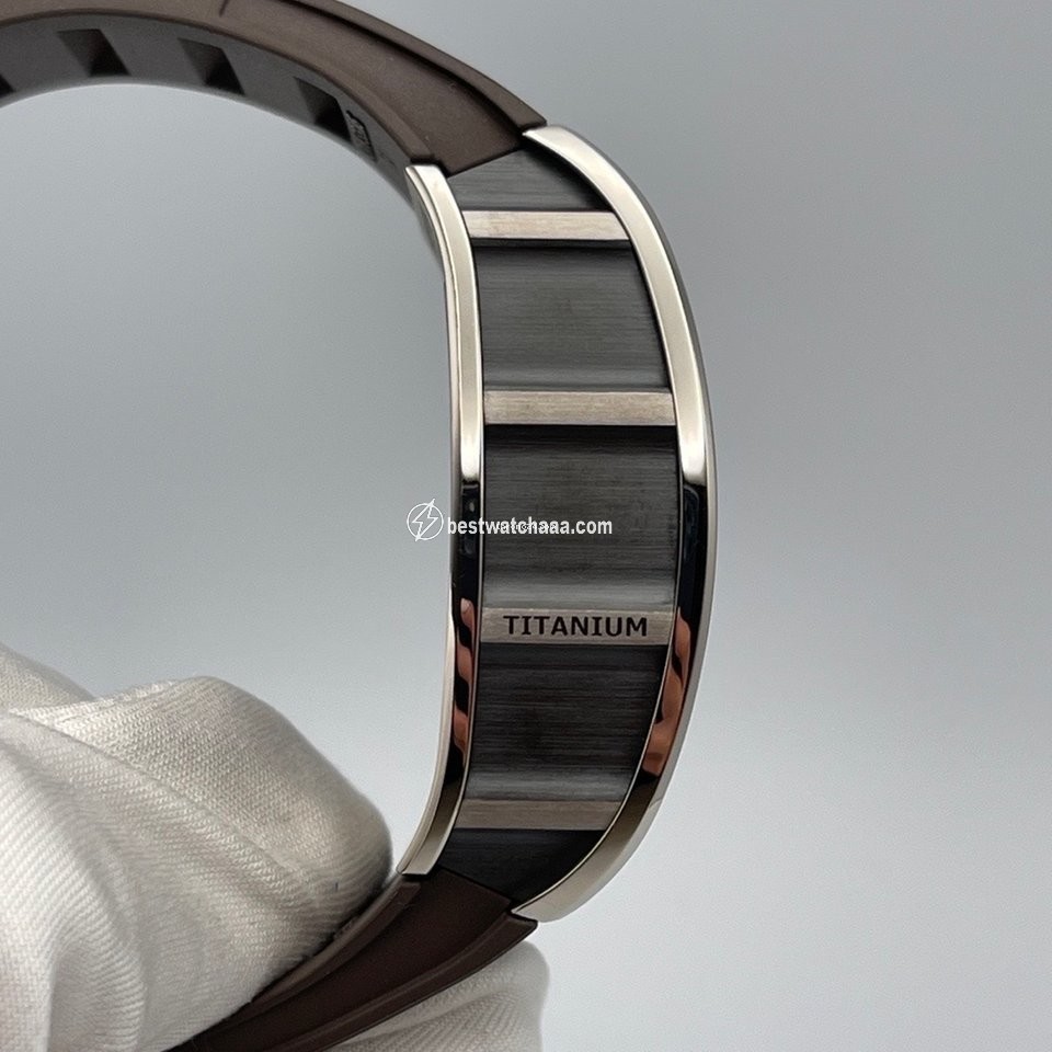 IMG_9081 Richard Mille RM 011 Mens watch Unisex Automatic Gold Steel RM011-FM POLO De DEAUVILLE Replica 4