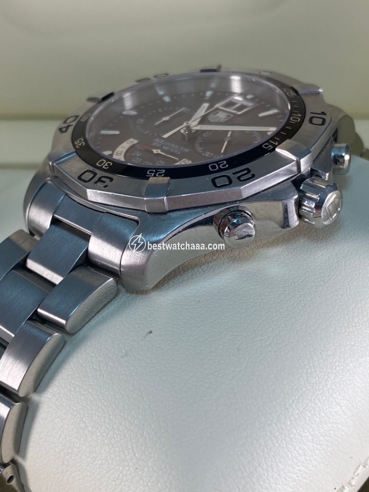 IMG_9081 TAG Heuer Aquaracer 300M Mens watch Unisex Quartz Steel caf101e.ba0821 Replica 4