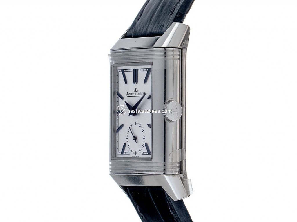 IMG_9081 Jaeger-LeCoultre Reverso Duoface Mens watch Unisex Manual winding Steel Q3908420 Replica 4