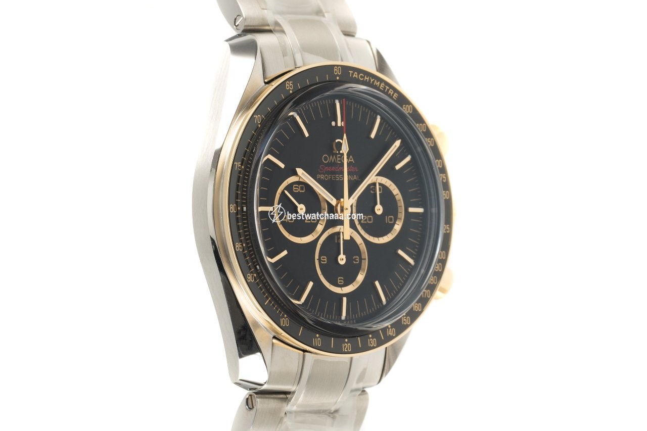 IMG_9081 Omega Speedmaster Mens watch Unisex Manual winding Gold Steel 522.20.42.30.01.001 Replica 4