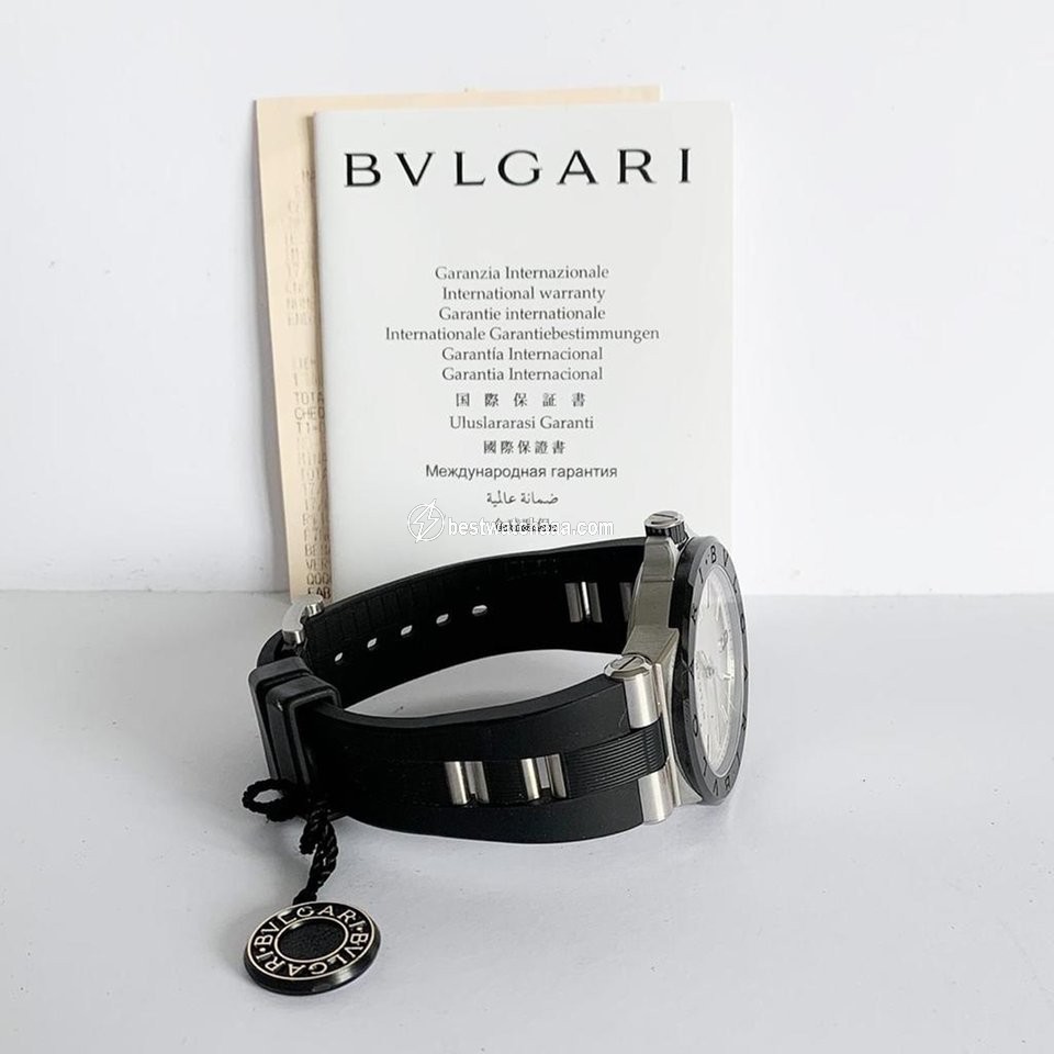 IMG_9081 Bulgari Diagono Mens watch Unisex Automatic Steel DG42BSCVD Replica 4