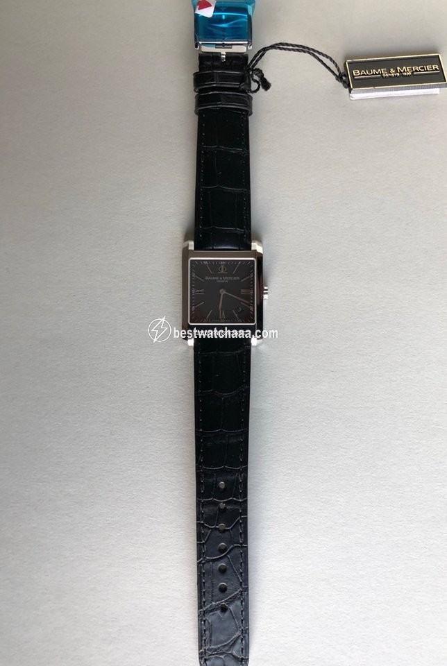 IMG_9081 Baume & Mercier Hampton Mens watch Unisex Quartz Steel M0A08678 Replica 4