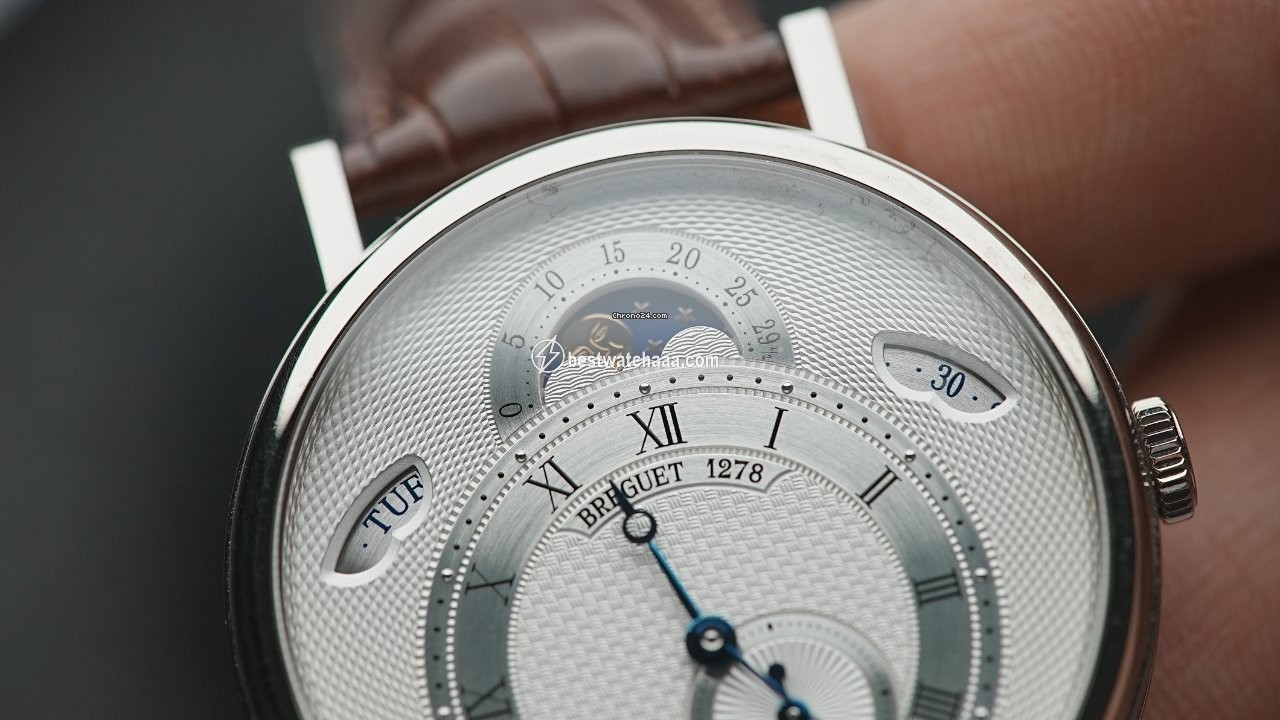 IMG_9081 Breguet Classique Mens watch Unisex Automatic White gold 7337bb 1e 9v6 Replica 4