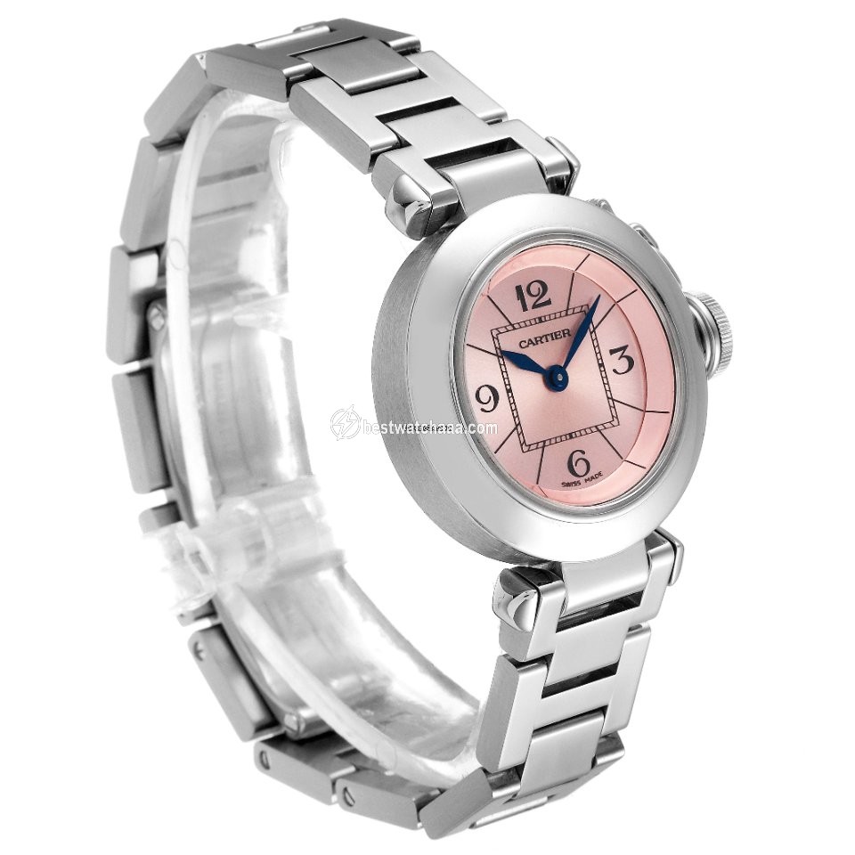 IMG_9081 Cartier Pasha Womens watch Quartz Steel W3140008 Replica 4