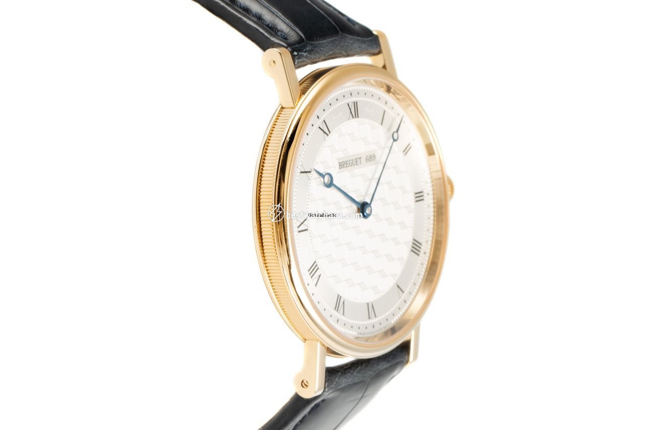 IMG_9081 Breguet Classique Mens watch Unisex Manual winding Yellow gold 5967 Replica 4