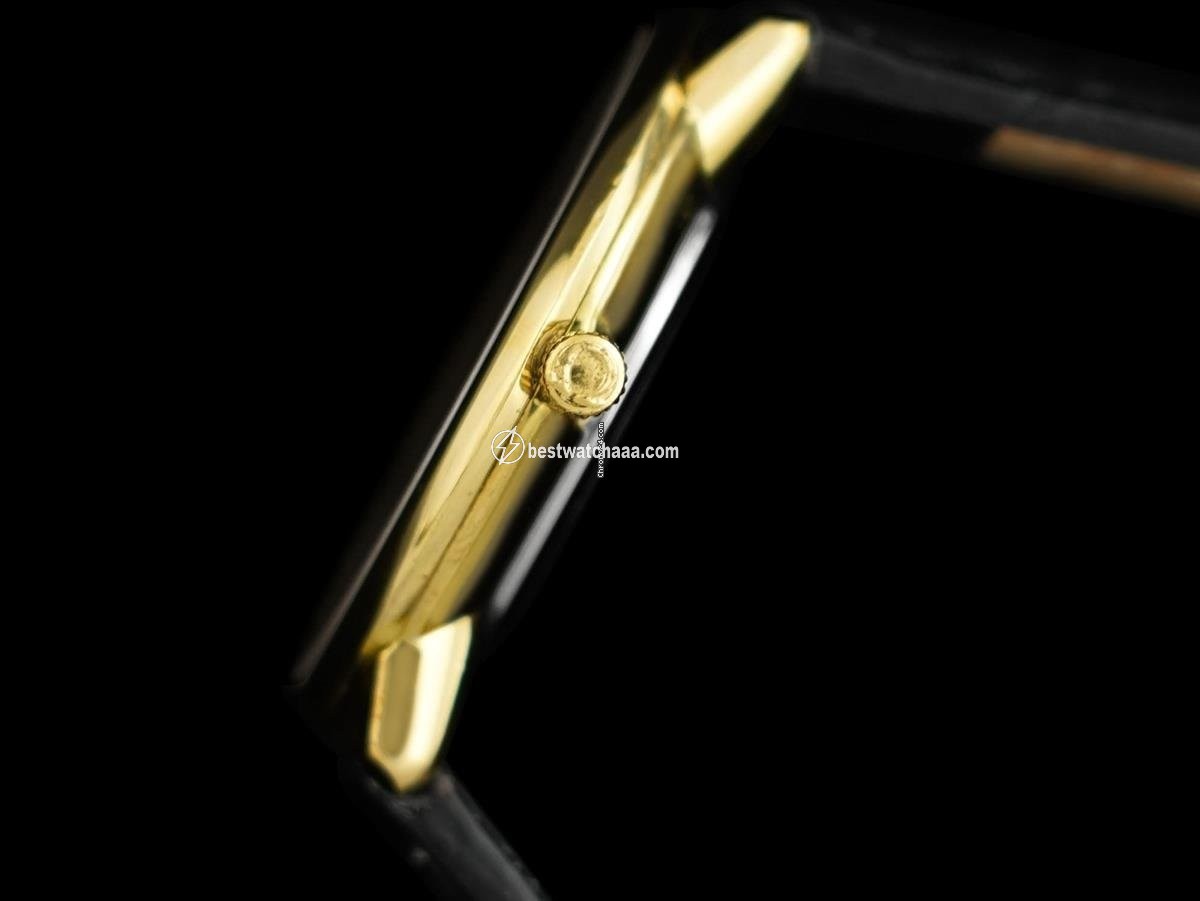 IMG_9081 Omega De Ville Mens watch Unisex Manual winding Gold Steel 7604 Replica 4