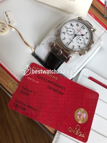 IMG_9081 Omega Mens watch Unisex Manual winding White gold 522.53.38.50.04.001 Replica 4