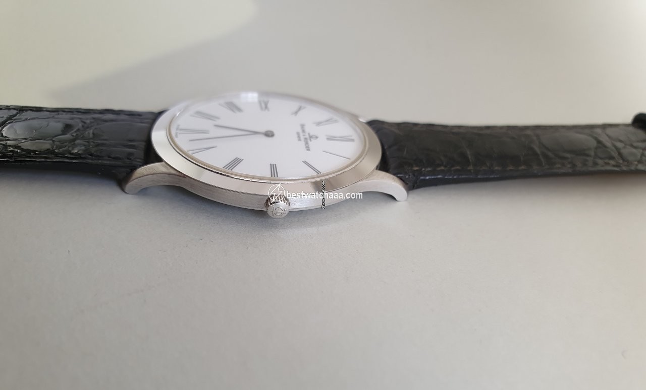 IMG_9081 Baume & Mercier Mens watch Unisex Quartz White gold M0A06494 Replica 4