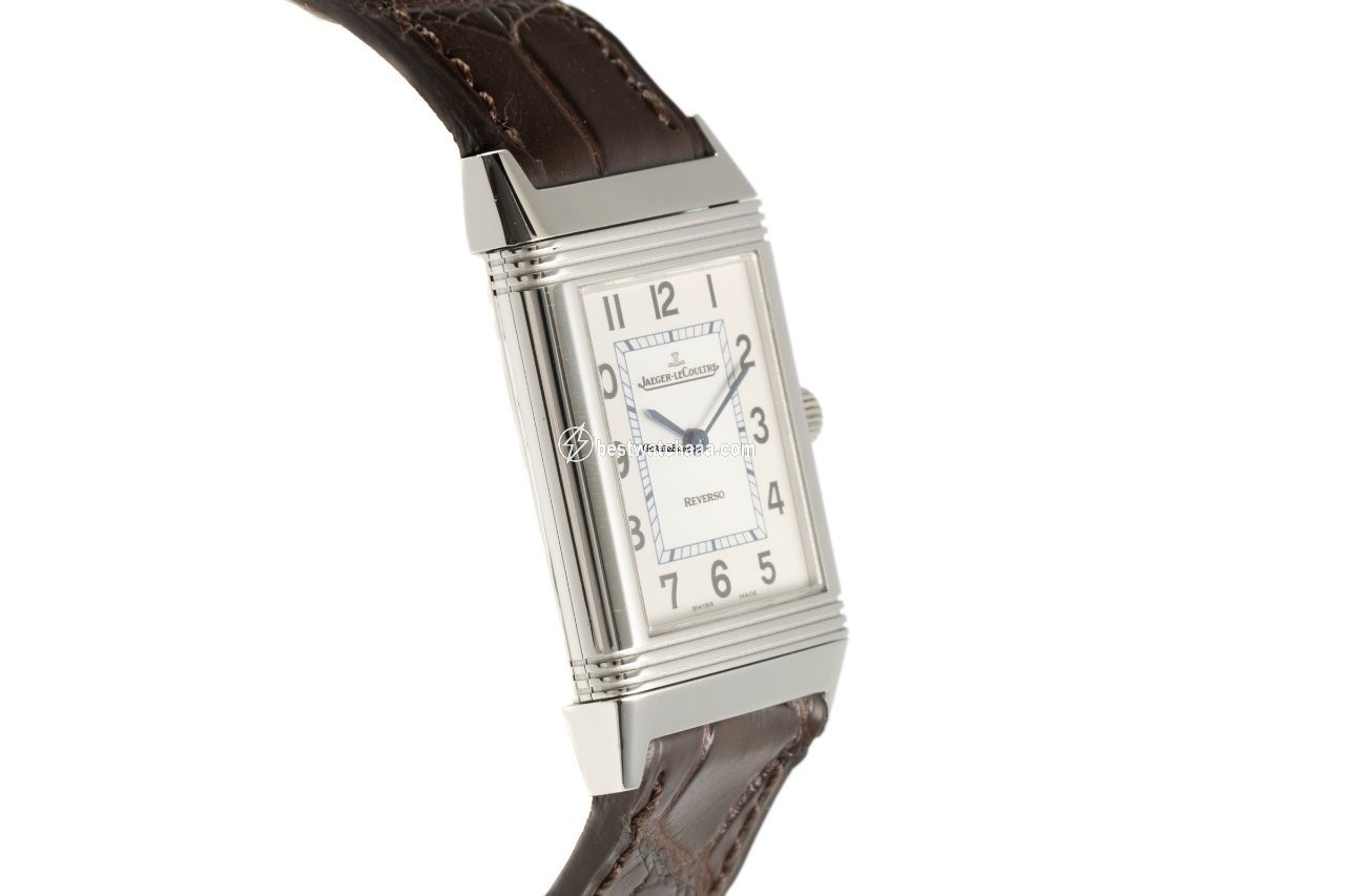 IMG_9081 Jaeger-LeCoultre Reverso Classique Mens watch Unisex Quartz Steel 252.8.47 Replica 4