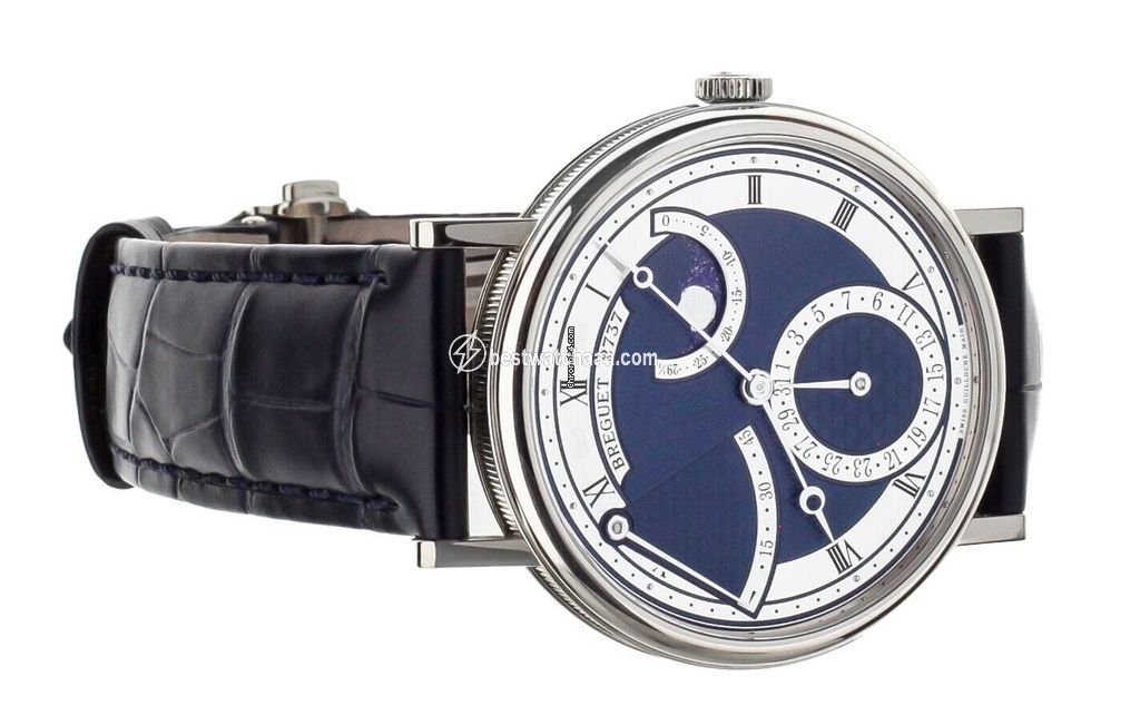 IMG_9081 Breguet Classique Mens watch Unisex Automatic White gold 7137 Replica 4