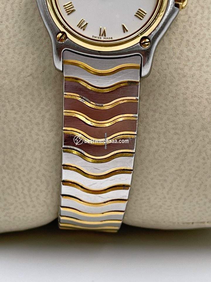 IMG_9081 Ebel Sport Womens watch Quartz Gold Steel 1057901 Replica 4