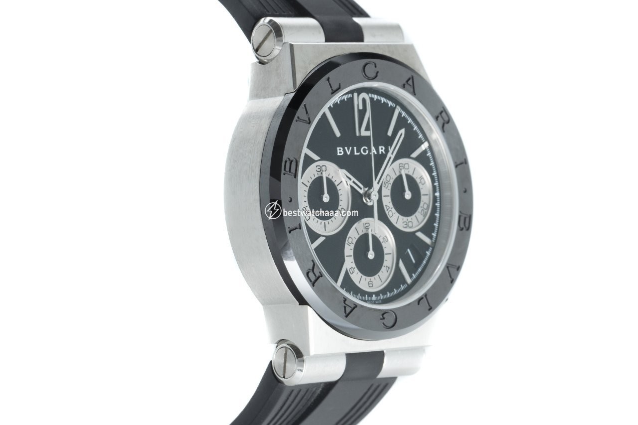 IMG_9081 Bulgari Diagono Mens watch Unisex Automatic Steel DG37SCCH Replica 4