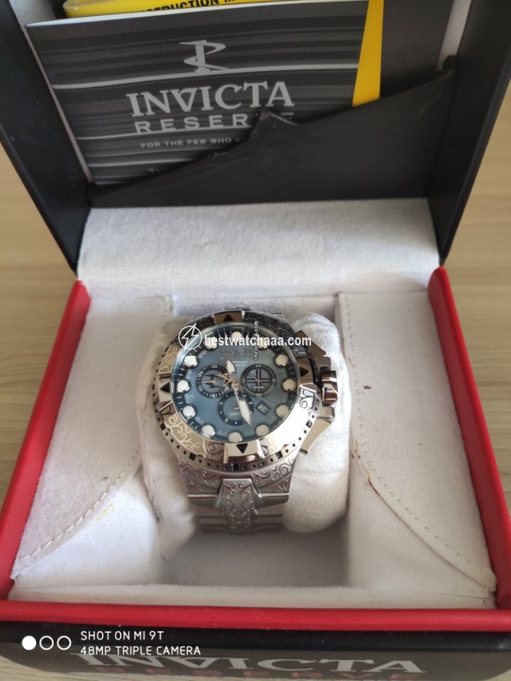 IMG_9081 Invicta Mens watch Unisex Quartz Steel 17858 Replica 4