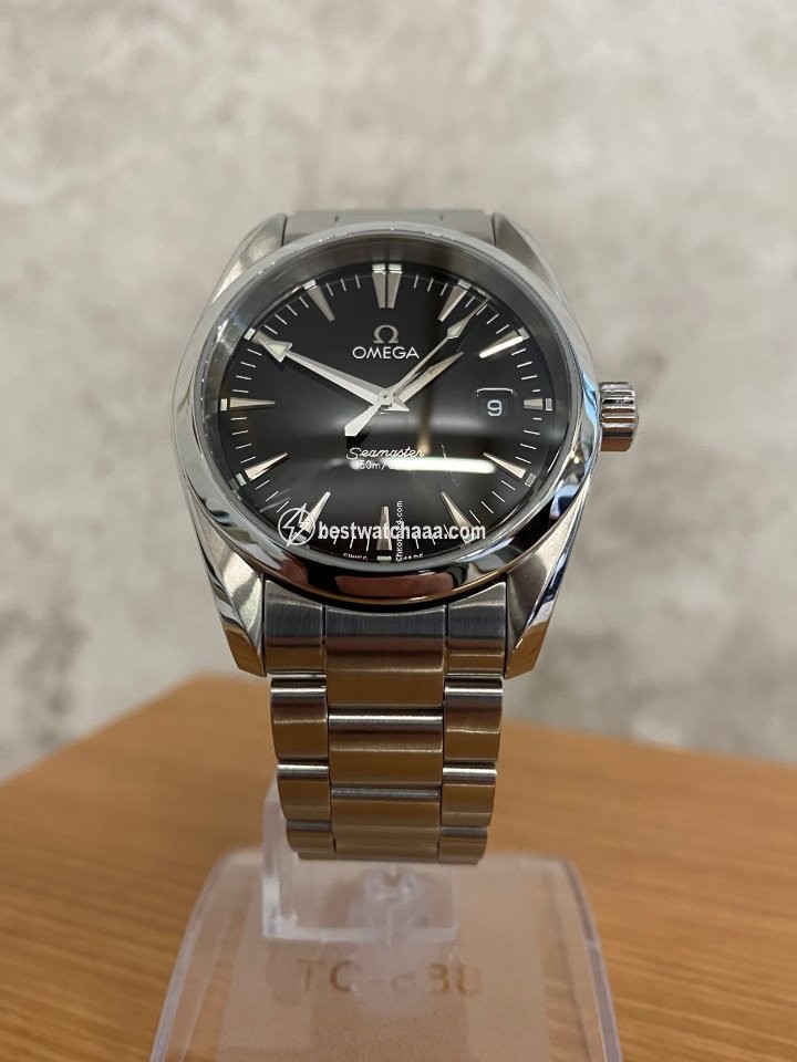 IMG_9081 Omega Seamaster Aqua Terra Mens watch Unisex Quartz Steel 2518.50 Replica 4
