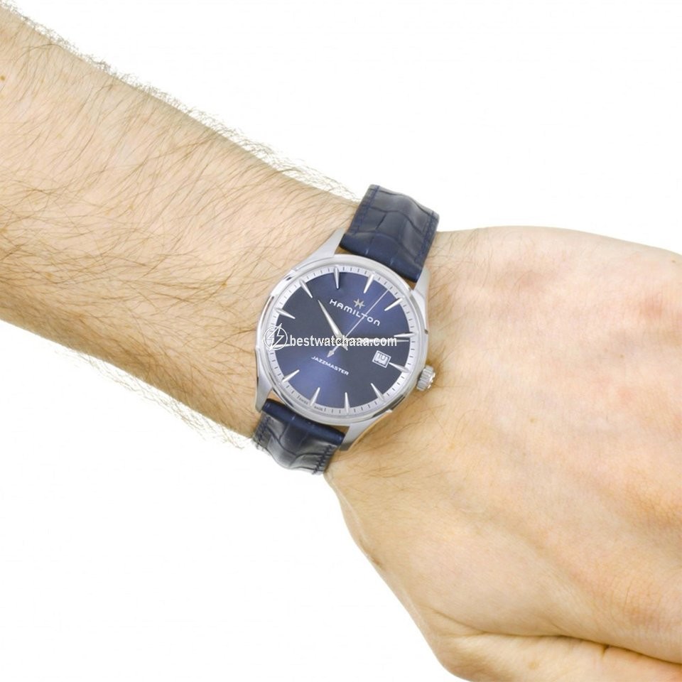 IMG_9081 Hamilton Jazzmaster Mens watch Unisex Quartz Steel H32451641 Replica 4