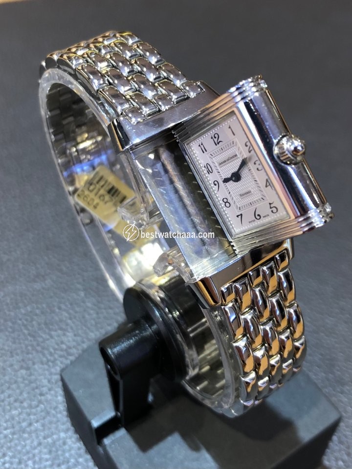 IMG_9081 Jaeger-LeCoultre Reverso Duetto Womens watch Manual winding Steel 266.8.44 Replica 4