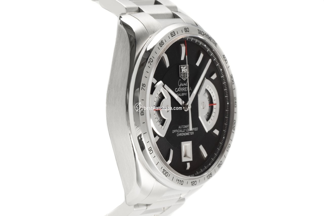 IMG_9081 TAG Heuer Grand Carrera Mens watch Unisex Automatic Steel CAV511A Replica 4
