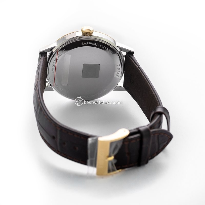 IMG_9081 Tissot Classic Dream Mens watch Unisex Quartz Steel T129.410.26.263.00 Replica 4