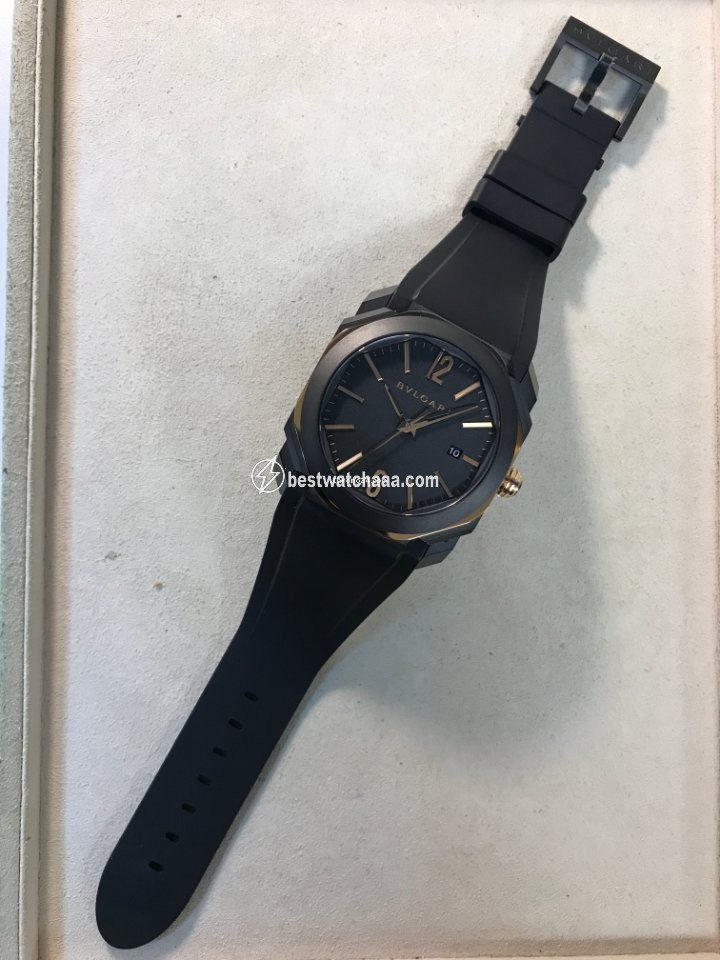 IMG_9081 Bulgari Octo Mens watch Unisex Automatic Steel 103085 BGO41PBBSGVD Replica 4