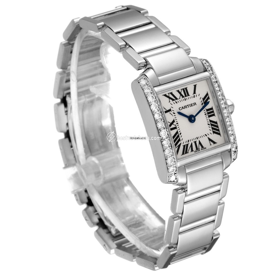 IMG_9081 Cartier Tank Francaise Womens watch Quartz WE1002S3 Replica 4