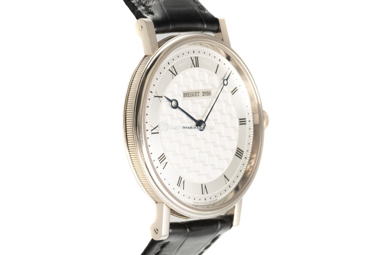 IMG_9081 Breguet Classique Mens watch Unisex Manual winding White gold 5967BB119W6 Replica 4