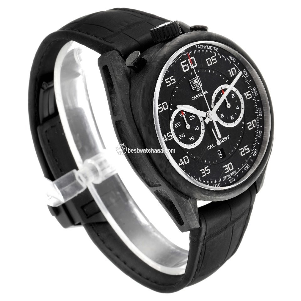 IMG_9081 TAG Heuer Carrera Calibre 1887 Mens watch Unisex Automatic Carbon CAR2C90.FC6341 Replica 4