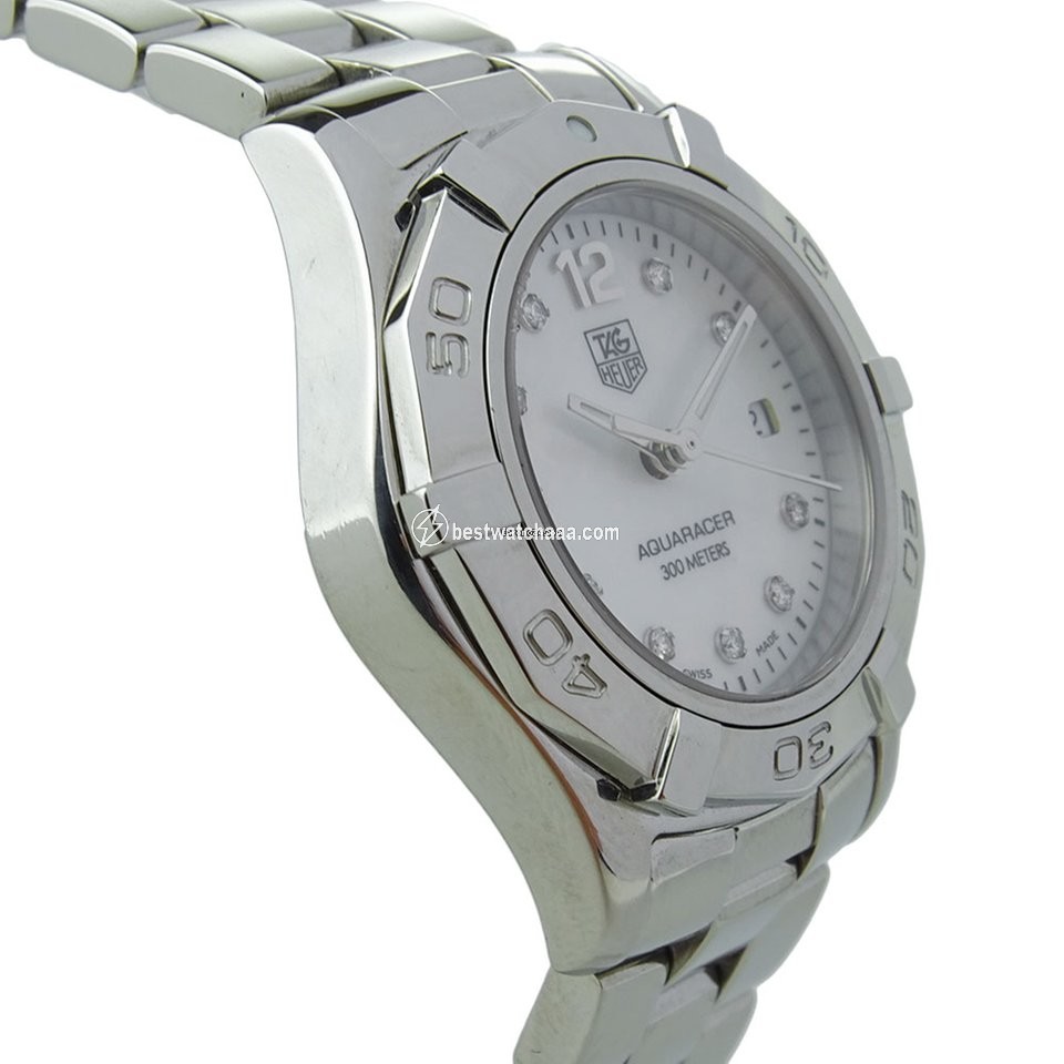 IMG_9081 TAG Heuer Aquaracer Lady Womens watch Quartz Steel WAF1415.BA0813 Replica 4