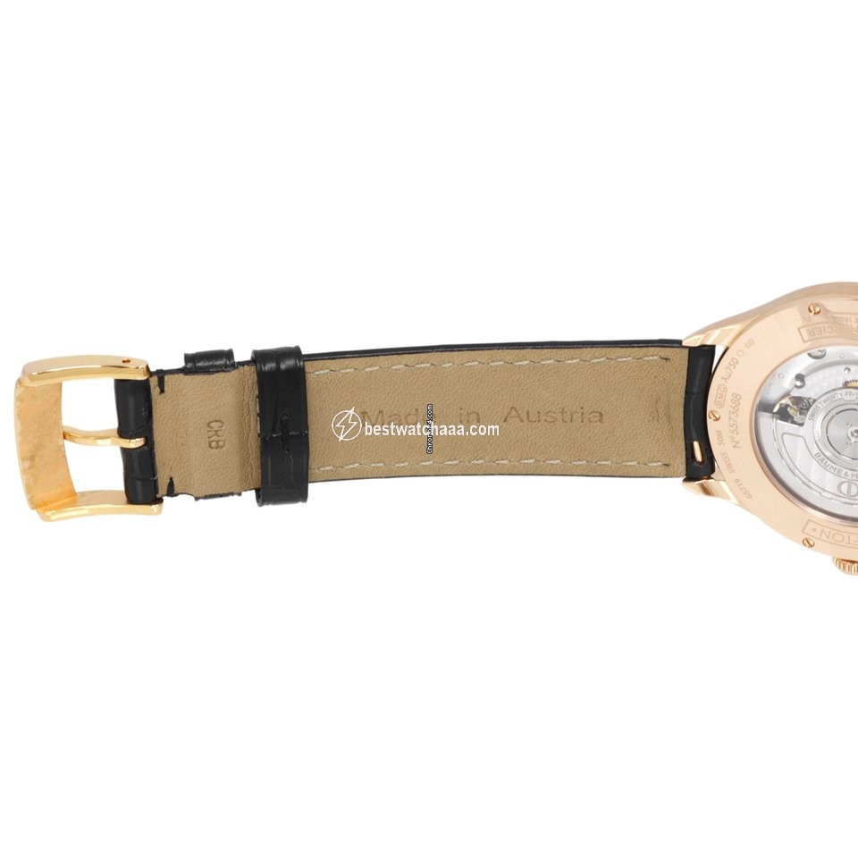 IMG_9081 Baume & Mercier Clifton Automatic Rose gold M0A10104 Replica 4