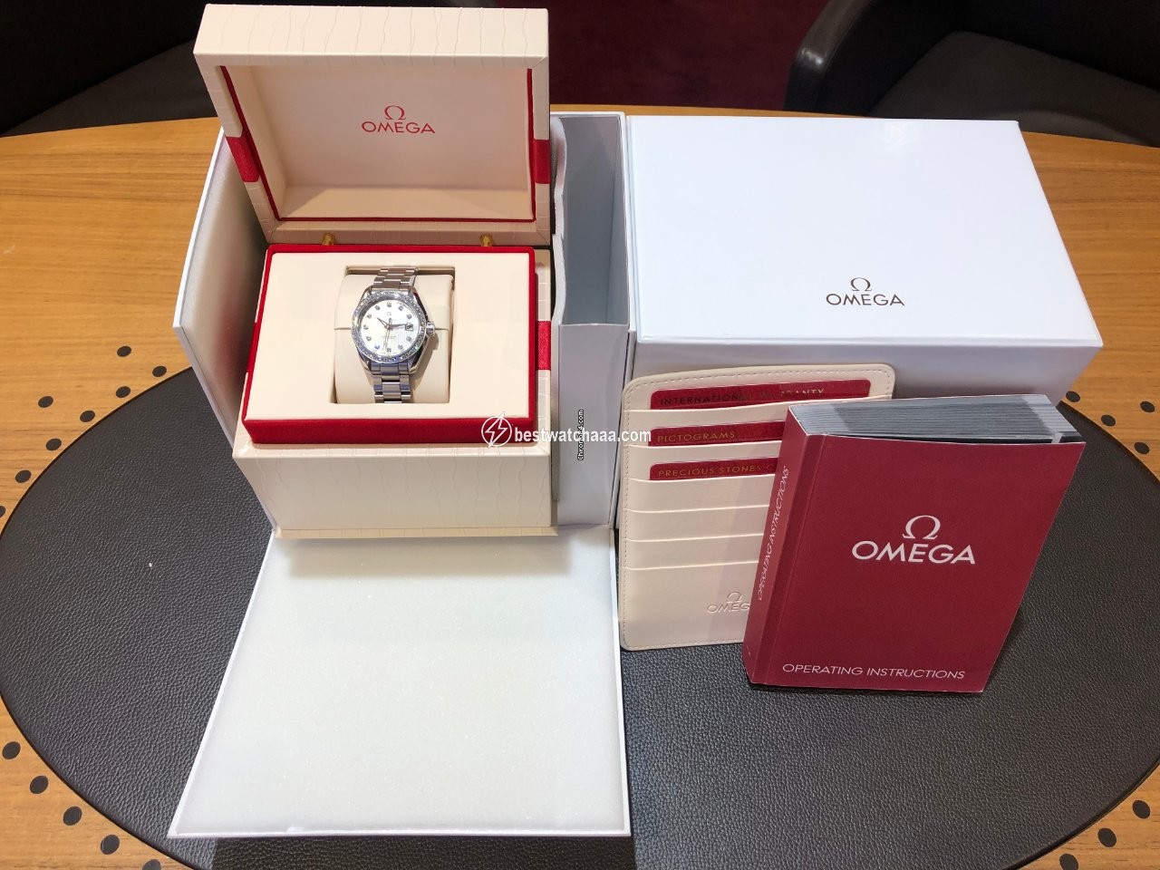 IMG_9081 Omega Seamaster Aqua Terra Womens watch Automatic Steel 231.15.30.20.55.001 Replica 4