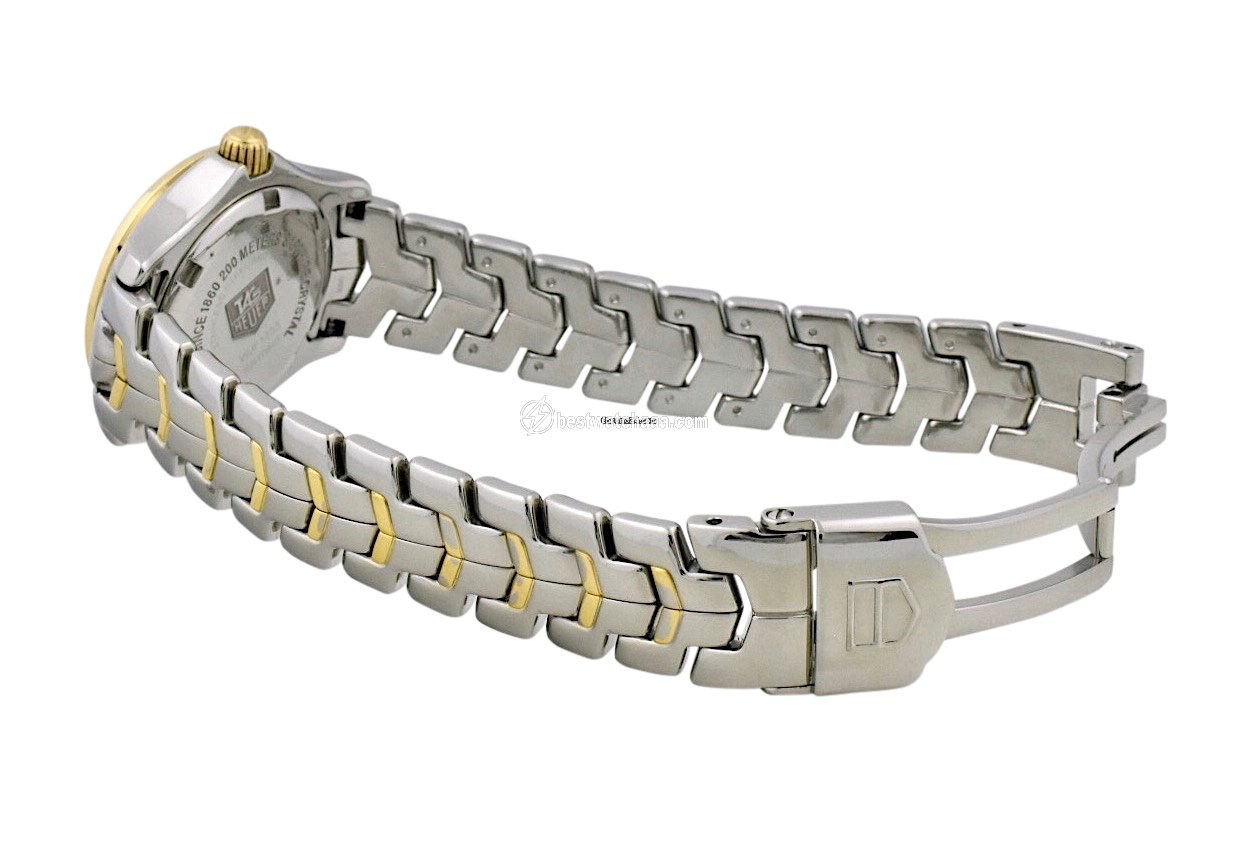 IMG_9081 TAG Heuer Link Lady Womens watch Quartz Gold Steel WJF1353.BB0581 Replica 4