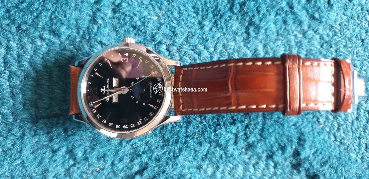 IMG_9081 Jaeger-LeCoultre Master Calendar Mens watch Unisex Automatic Steel 140.840.987 140.840.98.S Replica 4