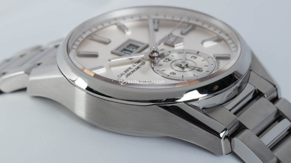 IMG_9081 TAG Heuer Carrera Calibre 8 Mens watch Unisex Automatic Steel WAR5011.BA0723 Replica 4
