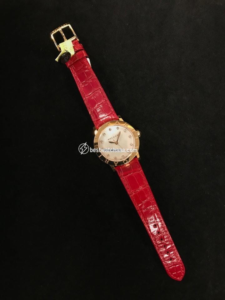 IMG_9081 Bulgari Bulgari Womens watch Automatic Rose gold 102750 BBLP33WGLC11 12 Replica 4