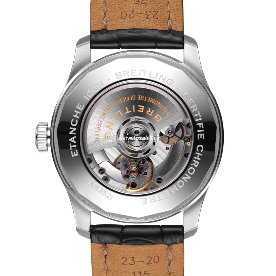 IMG_9081 Breitling Aviator 8 Mens watch Unisex Automatic Steel AB3521U41B1P1 Replica 4