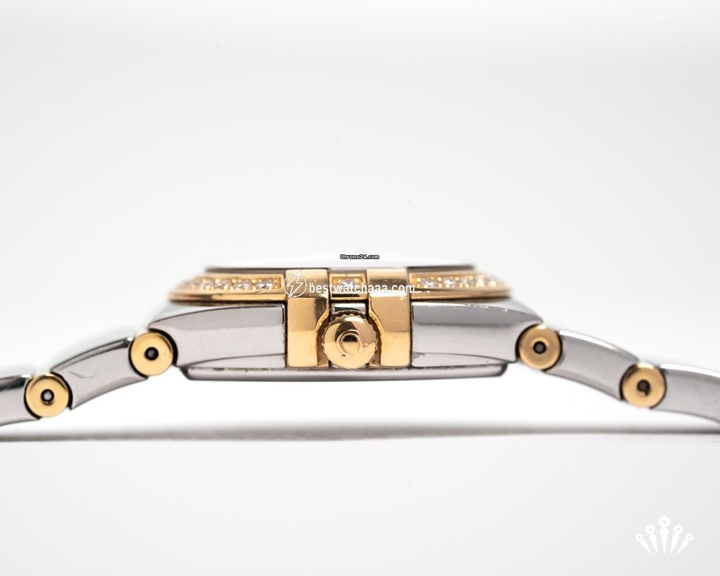 IMG_9081 Omega Constellation Quartz Quartz Gold Steel 123.252.460.55.007 Replica 4