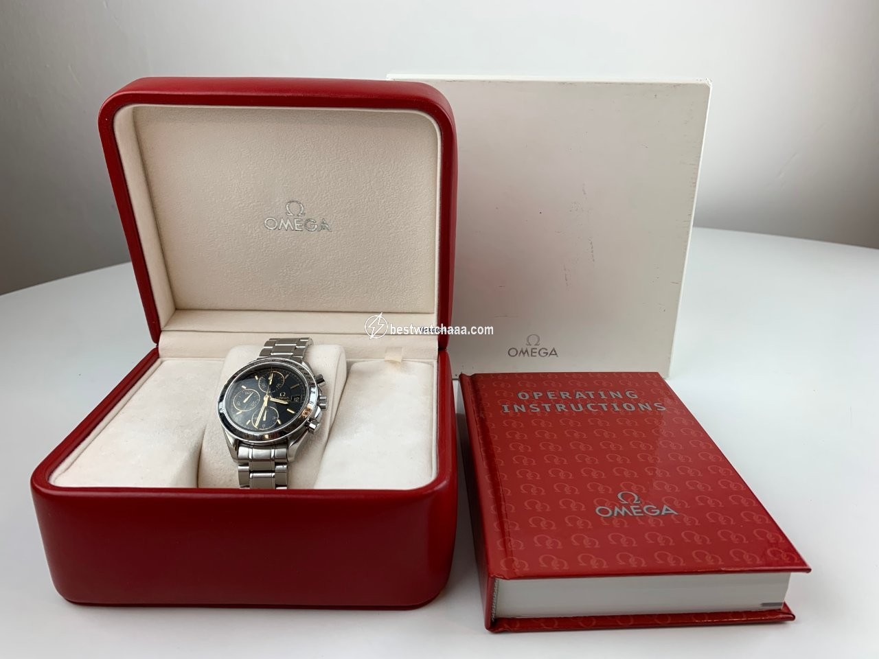 IMG_9081 Omega Speedmaster Date Mens watch Unisex Automatic Steel 3513.54.00 Replica 4