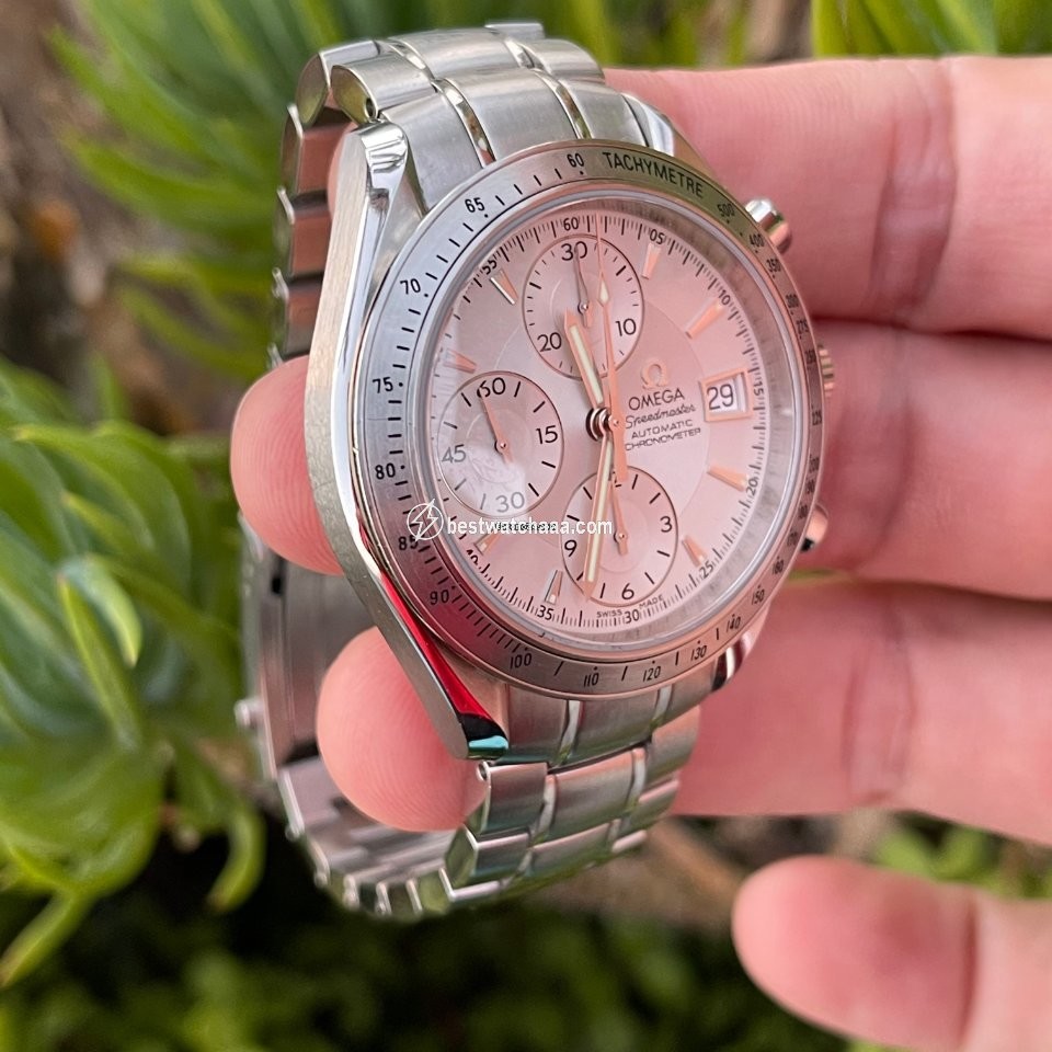 IMG_9081 Omega Speedmaster Date Mens watch Unisex Automatic Steel 32113000 Replica 4
