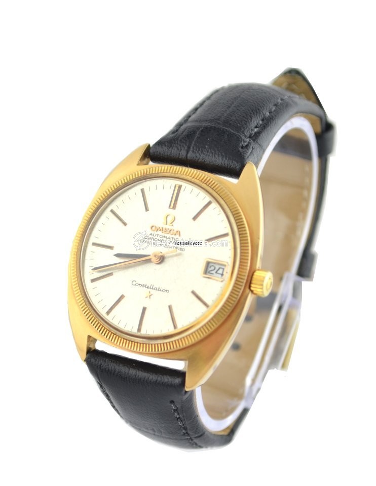 IMG_9081 Omega Constellation Mens watch Unisex Automatic Yellow gold 168.027 Replica 4