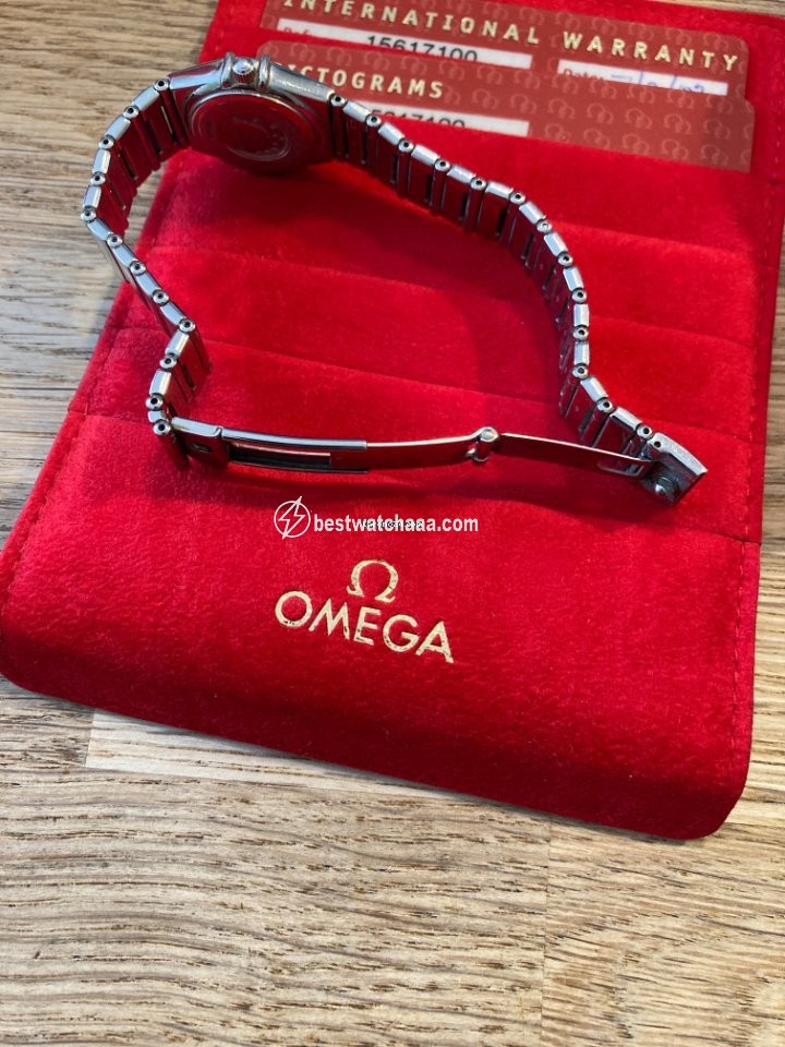 IMG_9081 Omega Constellation Womens watch Quartz Steel 1561.71.00 Replica 4