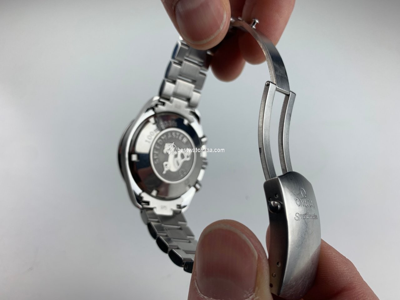 IMG_9081 Omega Speedmaster Date Mens watch Unisex Automatic Steel 32105000 Replica 4
