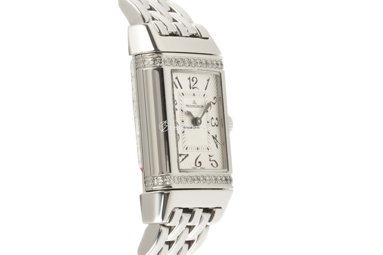 IMG_9081 Jaeger-LeCoultre Reverso Lady Womens watch Manual winding Steel 265.8.86 Replica 4