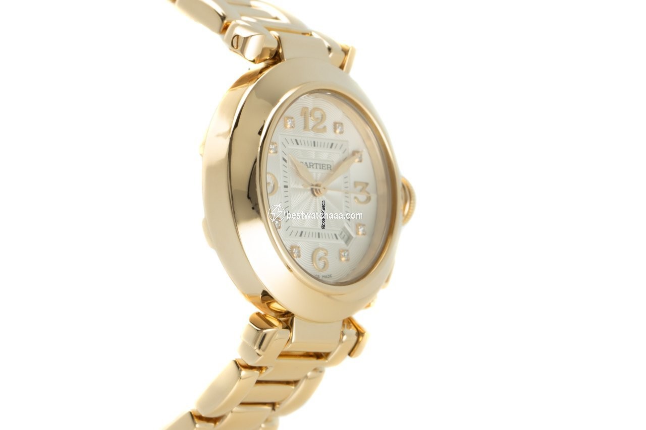 IMG_9081 Cartier Pasha Womens watch Automatic Yellow gold 2397 Replica 4