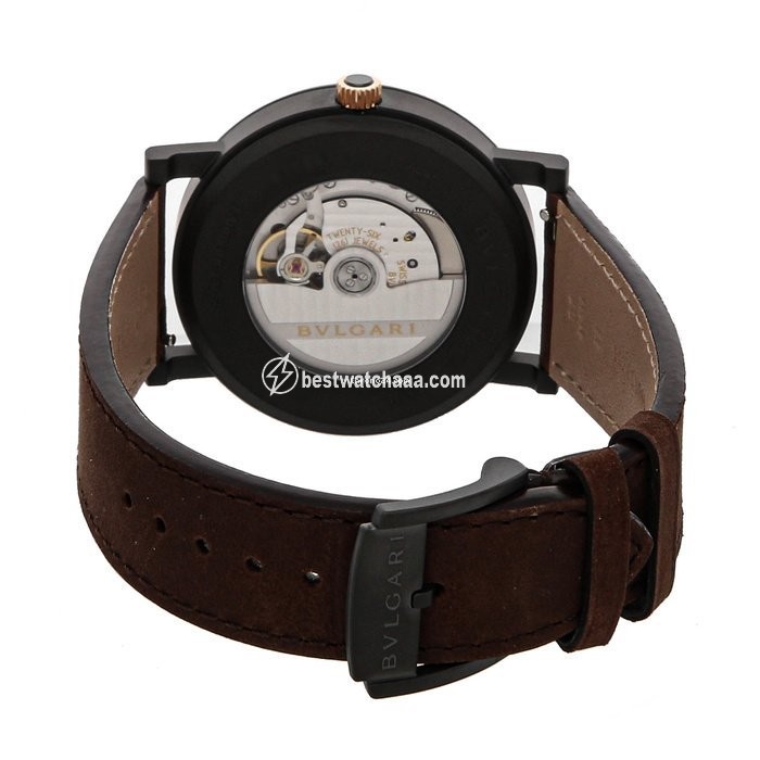 IMG_9081 Bulgari Mens watch Unisex Automatic Steel 103219 Replica 4