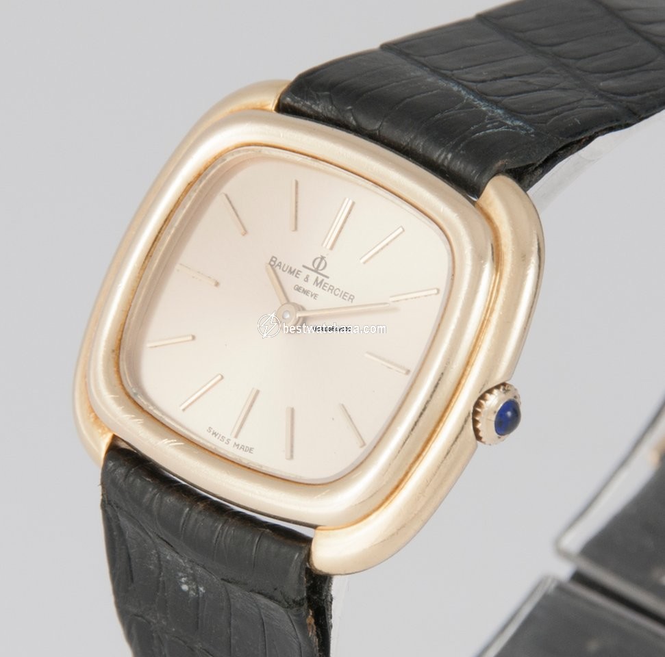 IMG_9081 Baume & Mercier Mens watch Unisex Manual winding Yellow gold 37091 Replica 4