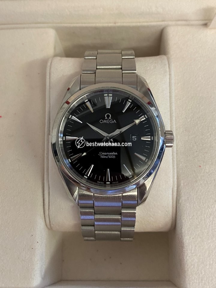 IMG_9081 Omega Seamaster Aqua Terra Mens watch Unisex Quartz Steel 2517.50.00 Replica 4