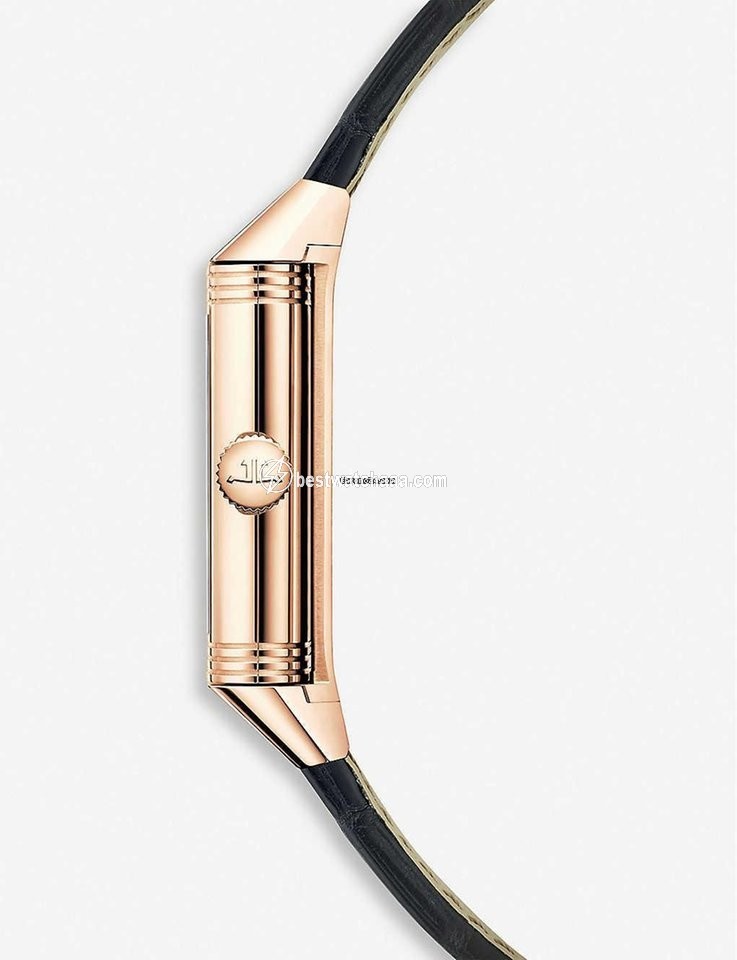 IMG_9081 Jaeger-LeCoultre Reverso Womens watch Manual winding Rose gold 2602540 Replica 4