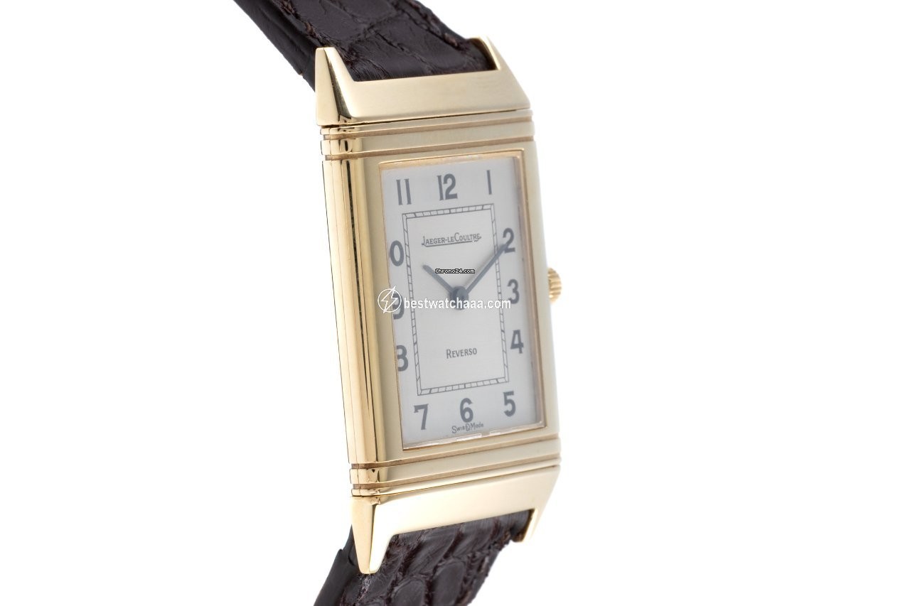 IMG_9081 Jaeger-LeCoultre Reverso Classique Mens watch Unisex Quartz Yellow gold 140.105.1 Replica 4